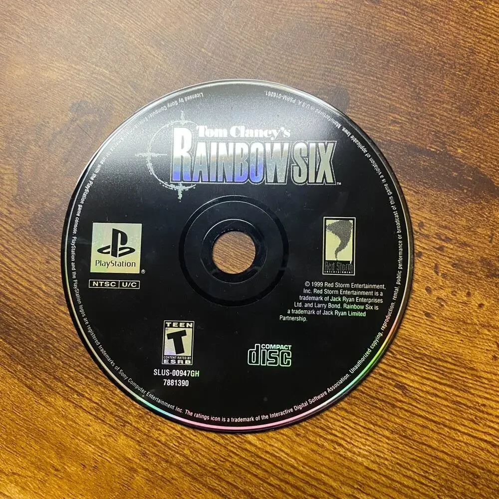 Tom Clancy's Rainbow Six (Sony PlayStation 1, 1999)